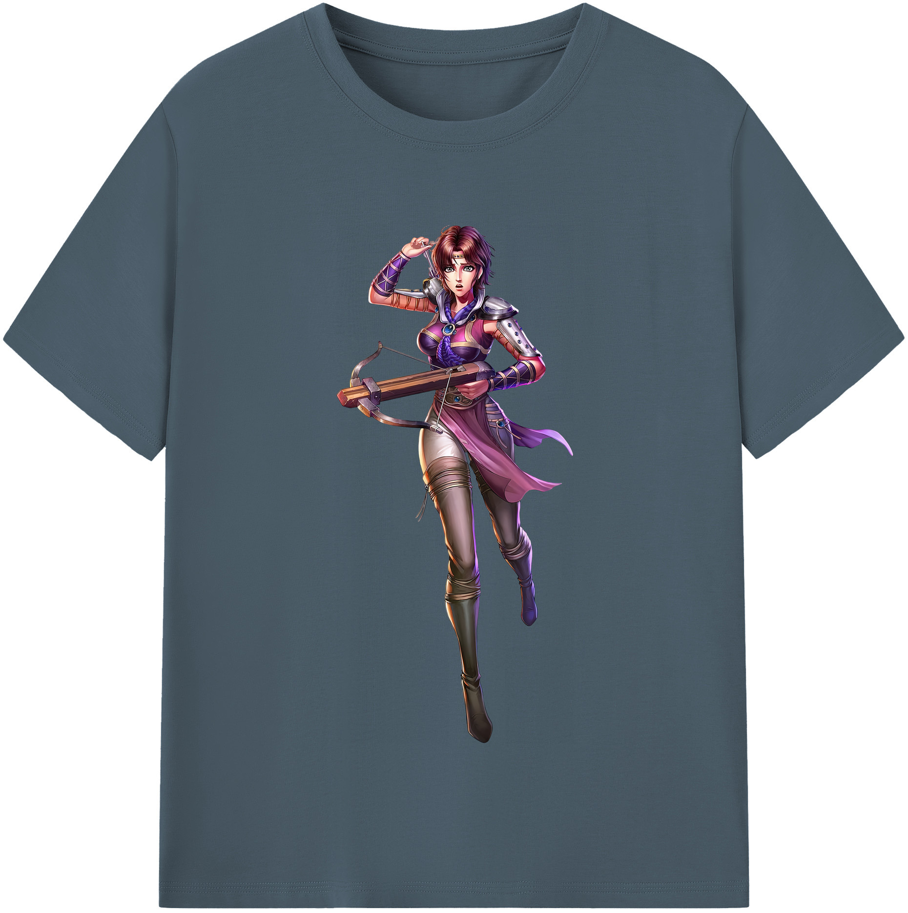 （画像用） 北斗の拳 Fist of the North Star 綿100％半袖Tシャツ（フロントプリント）